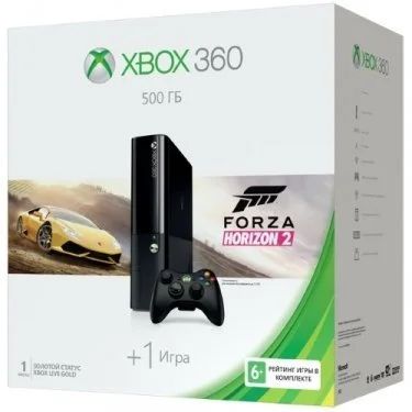 Лот: 10430564. Фото: 1. Xbox 360 500Gb + Forza Horizon. Игровые приставки, консоли