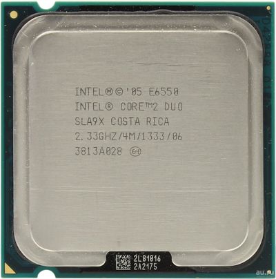 Лот: 17554313. Фото: 1. Процессор Intel Core 2 Duo E6550. Процессоры