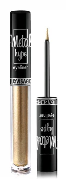 Лот: 19121053. Фото: 1. Luxvisage Metal Hype Eyeliner... Макияж