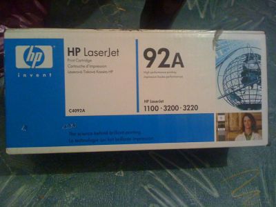 Лот: 5075692. Фото: 1. Картридж HP 92A. Картриджи, расходные материалы