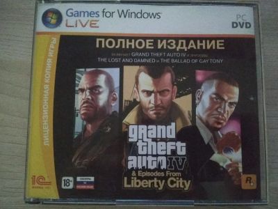 Лот: 16459764. Фото: 1. Grand Theft Auto IV. Игры для ПК