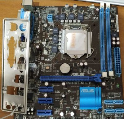 Лот: 13568953. Фото: 1. Материнская плата Asus P8H61-M... Материнские платы