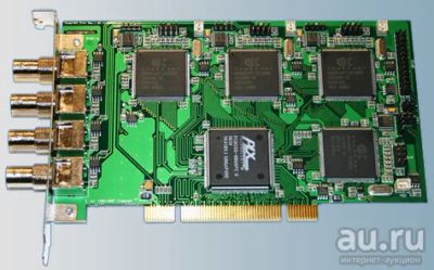 Лот: 9073581. Фото: 1. Плата видеозахвата VideoNet PowerVN4... Видеонаблюдение