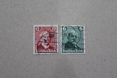 Лот: 24679979. Фото: 1. Германия 1936 года. 3 Рейх. Первые... Марки