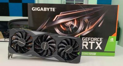Лот: 19102656. Фото: 1. Gigabyte RTX 2080 Super. Видеокарты