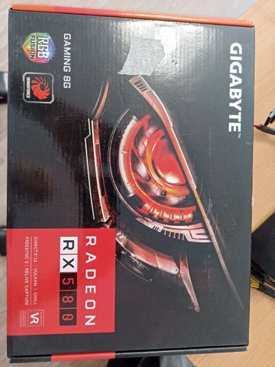 Лот: 25340418. Фото: 1. Rx 580. Видеокарты
