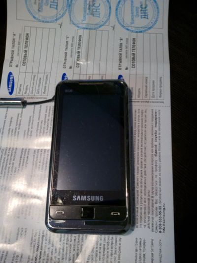 Лот: 16336712. Фото: 1. Телефон Samsung SGH-i900 Windows. Кнопочные мобильные телефоны