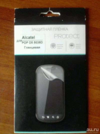 Лот: 10337108. Фото: 1. Защитная пленка Alcatel. Защитные стёкла, защитные плёнки