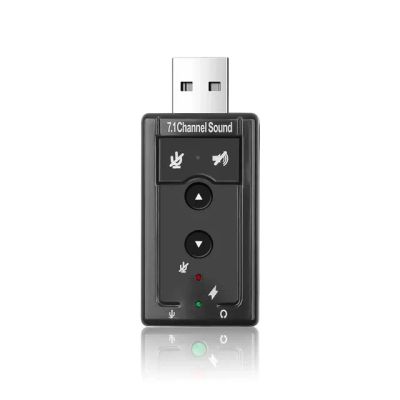 Лот: 23518111. Фото: 1. Внешняя USB звуковая карта. Звуковые карты
