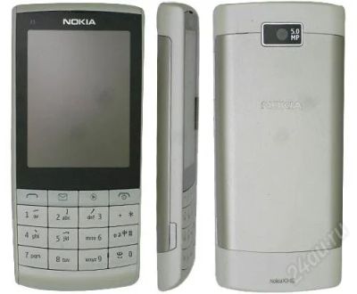 Лот: 1823601. Фото: 1. Nokia X3-02 с рубля. Кнопочные мобильные телефоны