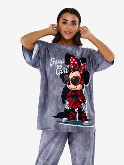 Лот: 25105637. Фото: 1. Футболка женская Bona Fide OVERSIZE... Другое (спортивная одежда)
