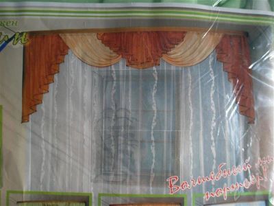 Лот: 300464. Фото: 1. новый ламбрекен Жасмин 5м розовый. Шторы, тюль