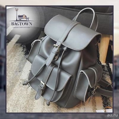 Лот: 9269165. Фото: 1. Женский винтажный рюкзак (сумка... Рюкзаки