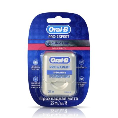 Лот: 23711129. Фото: 1. Орал-Б нить зубная Про-Эксперт... Лекарства