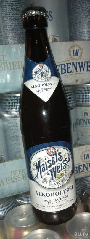 Лот: 17161145. Фото: 1. пиво безалкогольное Maisels Weisse. Напитки