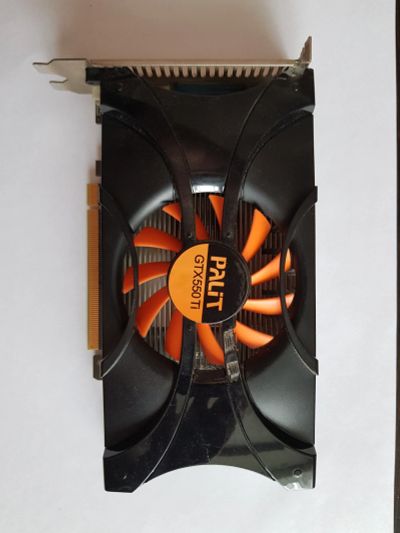 Лот: 19129909. Фото: 1. Видеокарта GTX550 TI Palit 1Gb. Видеокарты