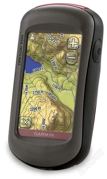 Лот: 7481002. Фото: 1. Garmin Oregon 550t б/у Туристический... GPS-навигаторы