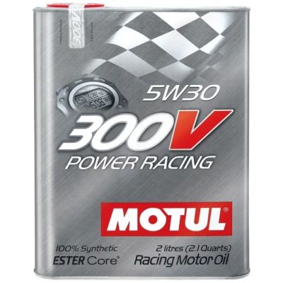 Лот: 20067532. Фото: 1. MOTUL 300V 5w30 Power Racing 2... Масла, жидкости