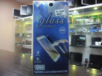 Лот: 9993150. Фото: 1. Защитное стекло Alcatel 4027. Защитные стёкла, защитные плёнки