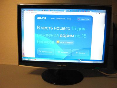 Лот: 19963540. Фото: 1. Монитор Samsung SyncMaster T220GN... ЖК-мониторы