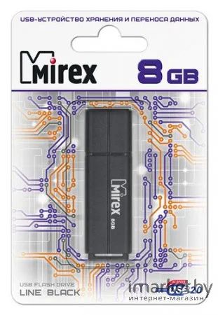 Лот: 12157348. Фото: 1. Флеш-накопитель USB2.0 8Gb Mirex... USB-флеш карты