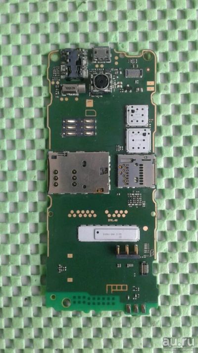Лот: 10035729. Фото: 1. Плата Nokia Asha 301. Микросхемы и платы