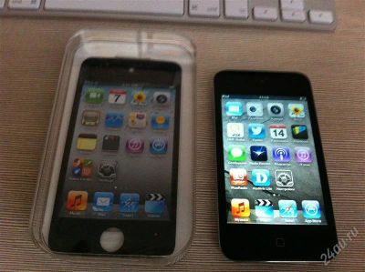 Лот: 2511598. Фото: 1. apple ipod touch 4 8gb обмен на... Плееры