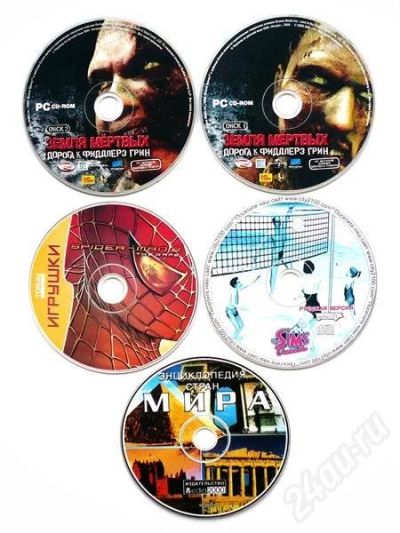 Лот: 680569. Фото: 1. Сборники с играми 3 CD диска... Игры для ПК