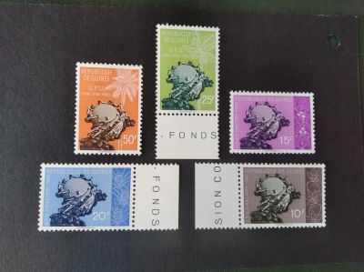 Лот: 11601033. Фото: 1. Чистые марки 1960 г. Гвинея ВПС... Марки