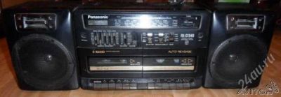 Лот: 2474026. Фото: 1. Магнитофон Panasonic RX-CT840... Кассетные деки, магнитофоны