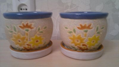 Лот: 8610256. Фото: 1. Горшки для цветов. Кашпо, горшки, вазоны для цветов