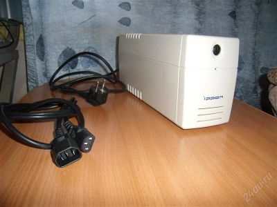 Лот: 801848. Фото: 1. ИБП IPPON BACK POWER PRO 500. ИБП, аккумуляторы для ИБП