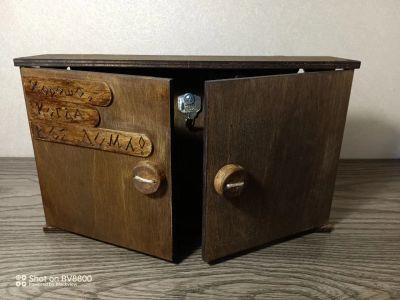 Лот: 24565702. Фото: 1. Ключница «Хорошо, когда все дома... Авторские куклы, игрушки, поделки