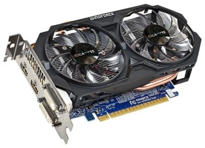Лот: 9483629. Фото: 1. Видеокарта gigabyte gtx 750 ti... Видеокарты