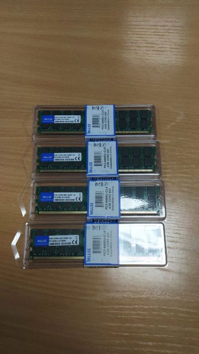 Лот: 19869325. Фото: 1. Память DDR2 16gb (4x 4gb 800 mhz... Оперативная память