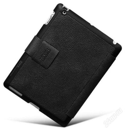 Лот: 1716944. Фото: 1. Чехол кожанный для IPad 3 и Ipad... Чехлы, бамперы