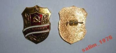 Лот: 5832785. Фото: 1. Значок знак нагрудный Дружинник... Памятные медали