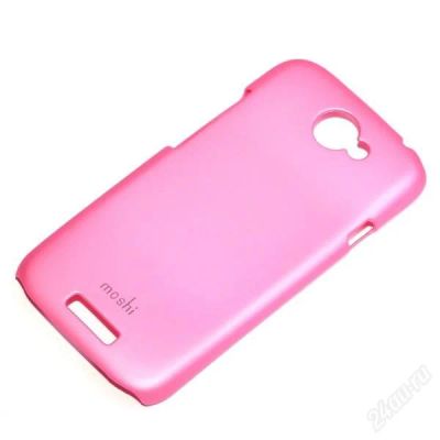 Лот: 2589310. Фото: 1. Пластиковый чехол HTC One S Розовый. Чехлы, бамперы