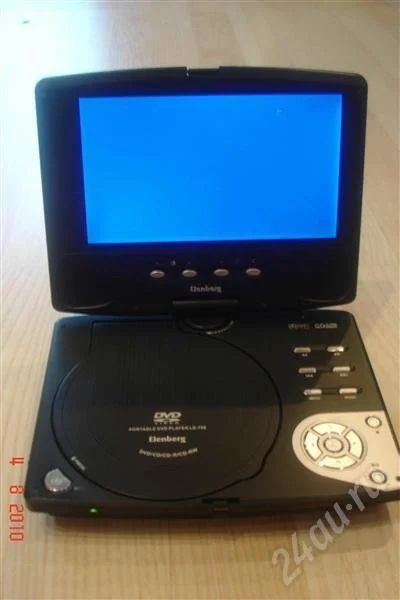 Лот: 693874. Фото: 1. Портативный dvd плеер Elenberg... Плееры