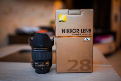 Лот: 3612909. Фото: 1. Nikon 28mm f/1.8G AF-S Nikkor. Объективы