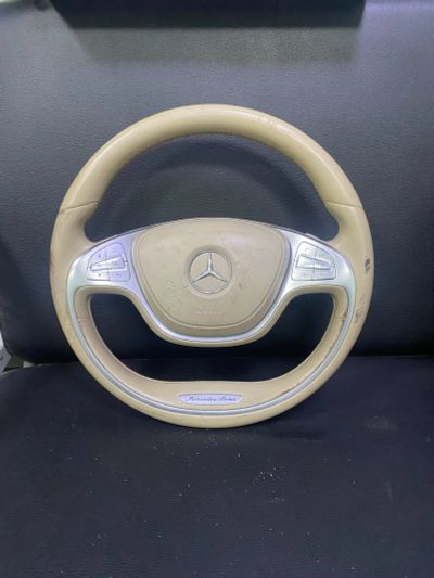 Лот: 25676306. Фото: 1. Руль на Mercedes-Benz S-class... Салон