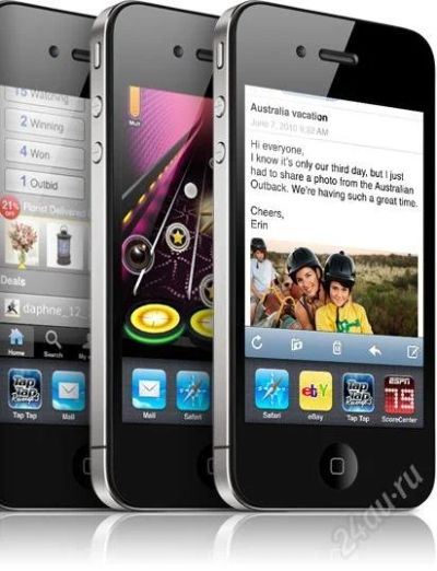 Лот: 697656. Фото: 1. iPhone 4GS(точная копия, яблоко... Кнопочные мобильные телефоны