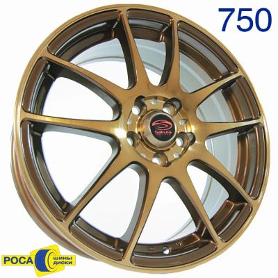 Лот: 3539220. Фото: 1. Комплект дисков Sakura Wheels... Диски