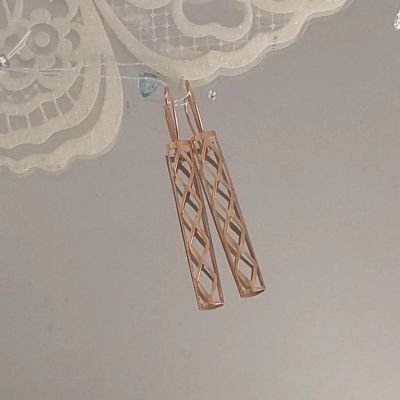 Лот: 17302355. Фото: 1. Серьги золотые, новые, 1,85 гр. Серьги, каффы