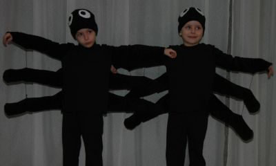 Лот: 10653671. Фото: 1. Новогодний костюм: Паук. 4-7 лет. Детские карнавальные, праздничные костюмы