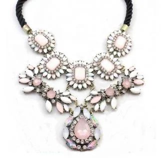 Лот: 3584580. Фото: 1. Колье Zara розовое. Колье