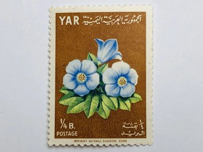 Лот: 23316402. Фото: 1. Цветы. Капуцин. 1/4 букша. Флора... Марки