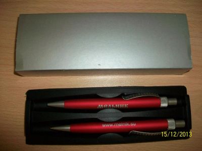 Лот: 3512038. Фото: 1. Подарочный набор ручка+карандаш... Ручки, карандаши, маркеры