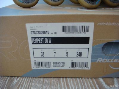 Лот: 8654059. Фото: 1. Ролики Rollerblade Tempest 90... Роликовые коньки, скейтборды, самокаты