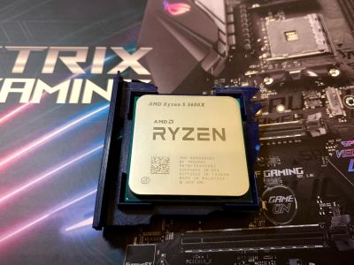 Лот: 16410996. Фото: 1. Процессор AMD Ryzen 5 3600X Гарантия. Процессоры
